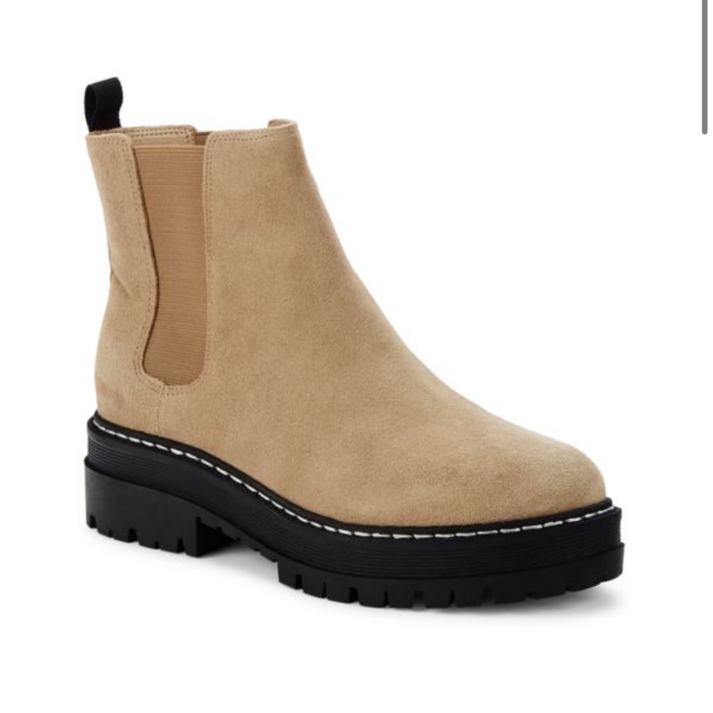 Marc Fisher Tan Ankle Boots